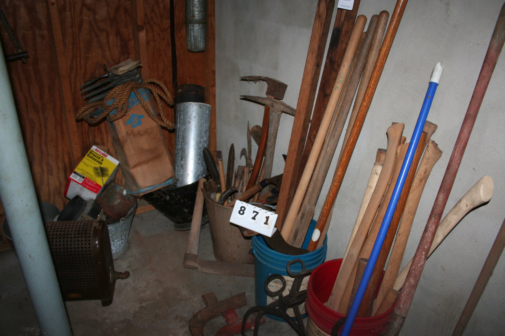 Image for Large Lot of Hand Tools, Misc Items