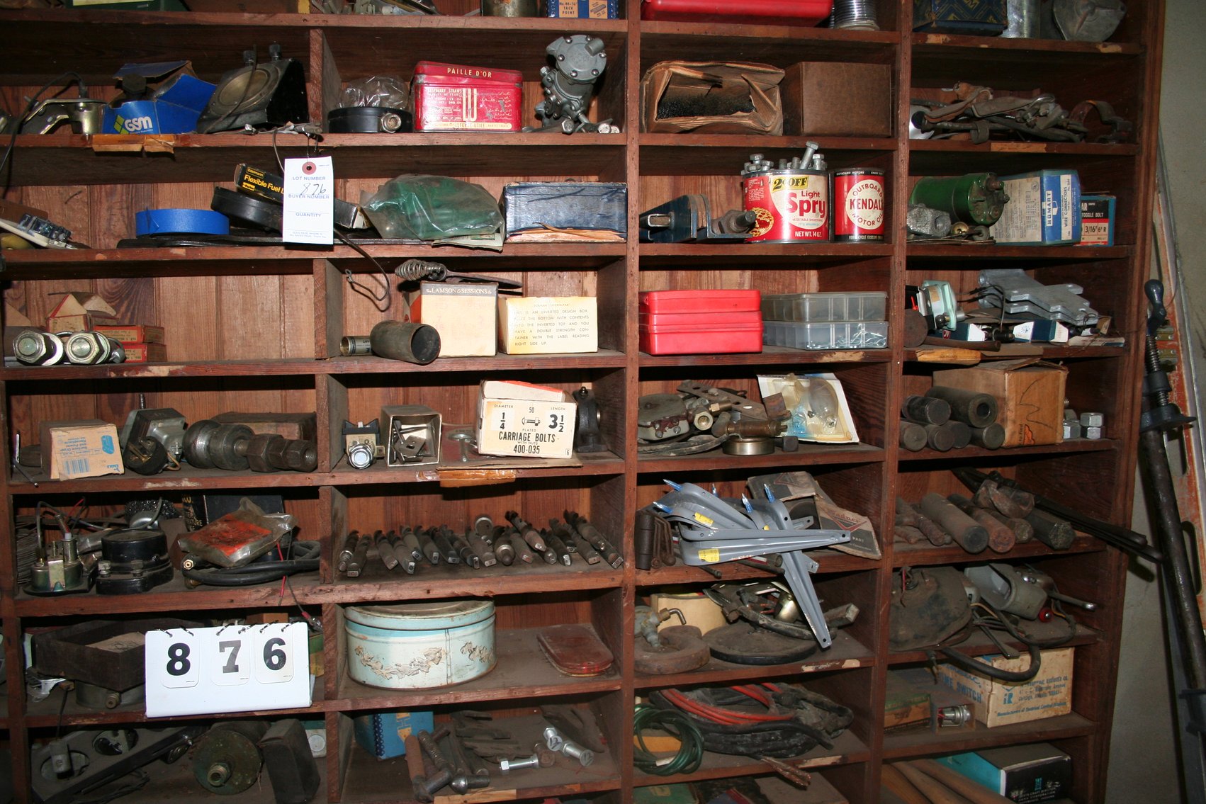 Image for Complot Cabinet of Vintage Parts & Accessories