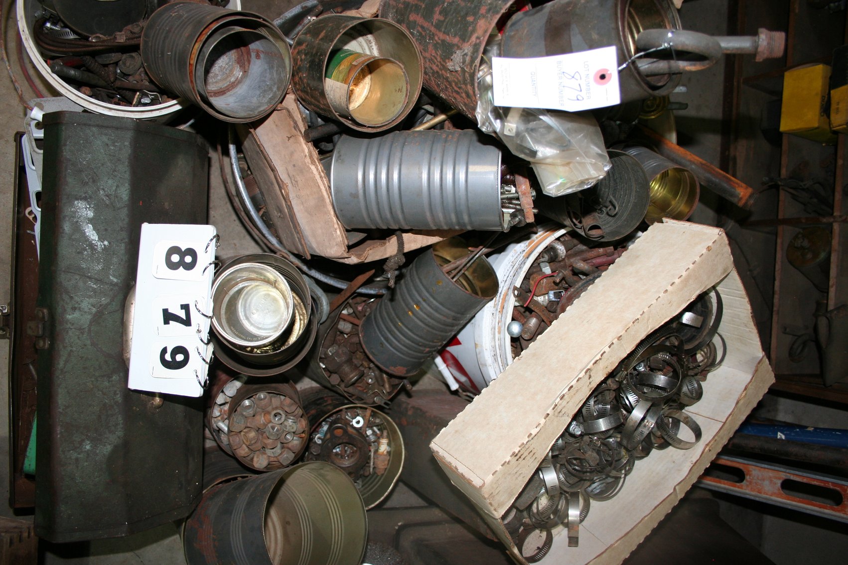 Image for Misc Nuts, Bolts, Hose Clamps