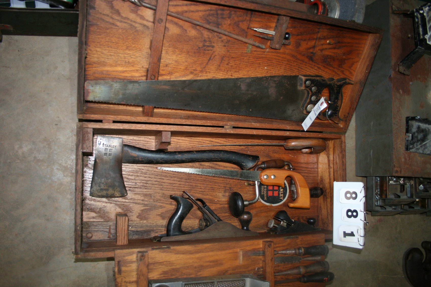 Image for Antique Stanley Carpenters Chest