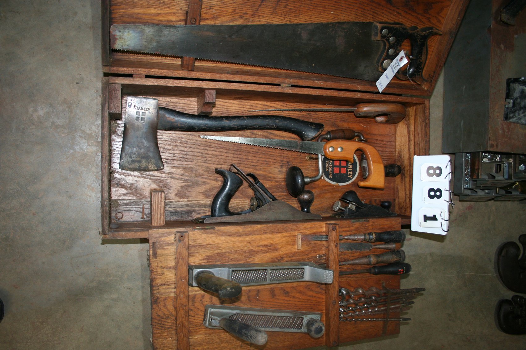 Image for Antique Stanley Carpenters Chest