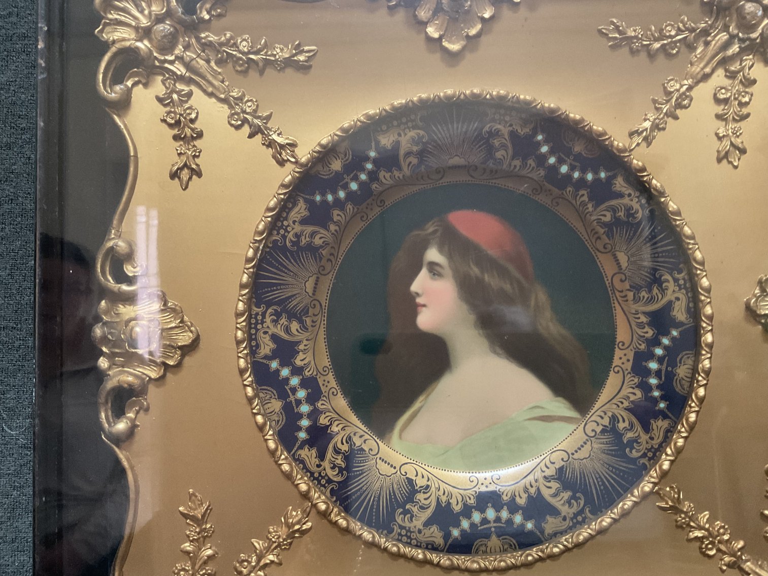 Image for Early Coca-Cola Advertising Plate - Mint! Coca-Cola Girls