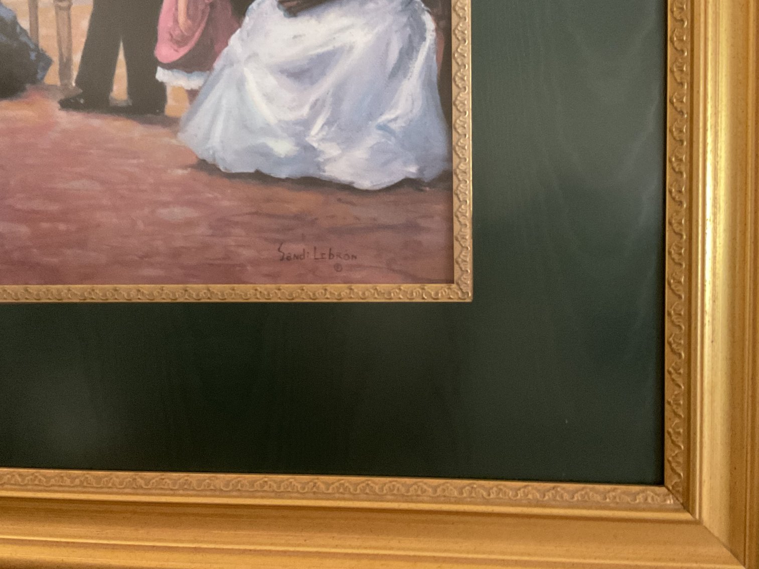 Image for Print in Gold Color Frame