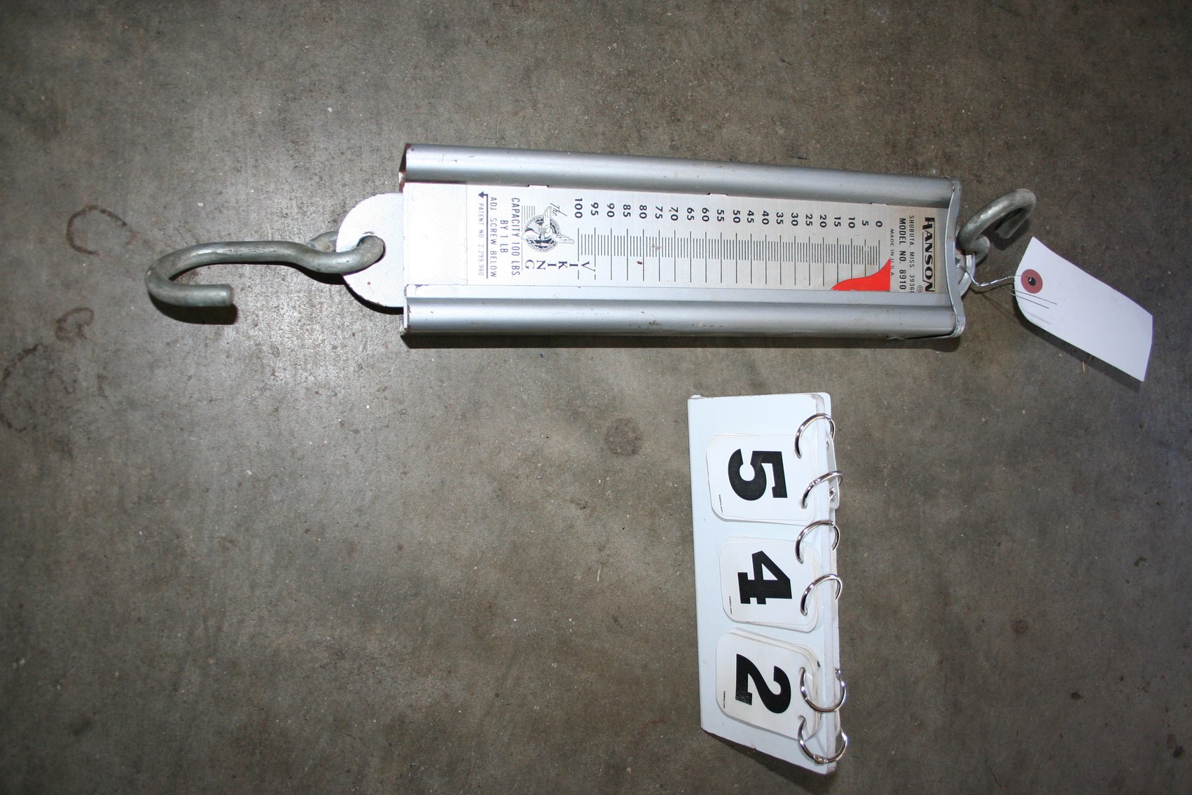 Image for Hanson Scale No 8910