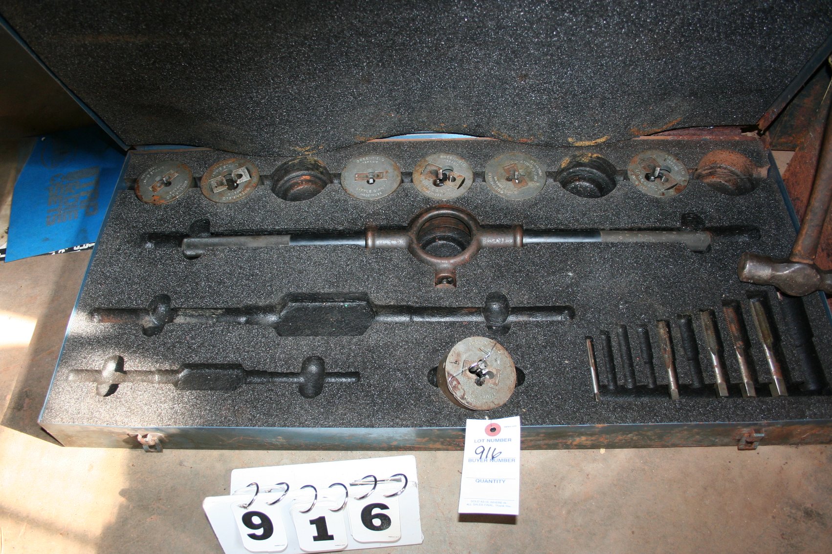 Image for Green Feld Tap & Die (Partial Set)