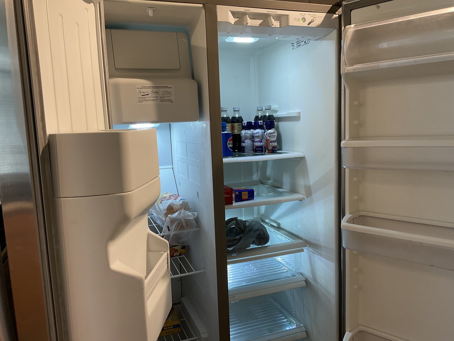Image for Whirlpool Side by Side Refrigerator Freezer