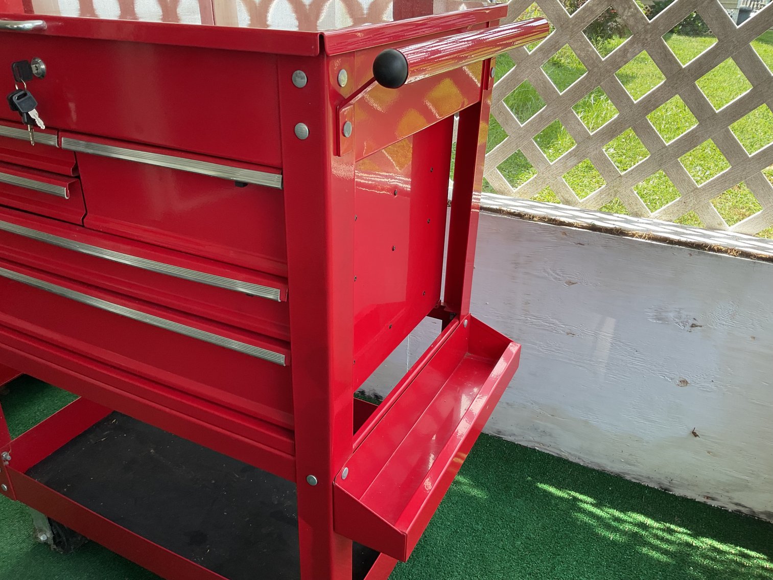 Image for US General Upright Rolling Tool Box