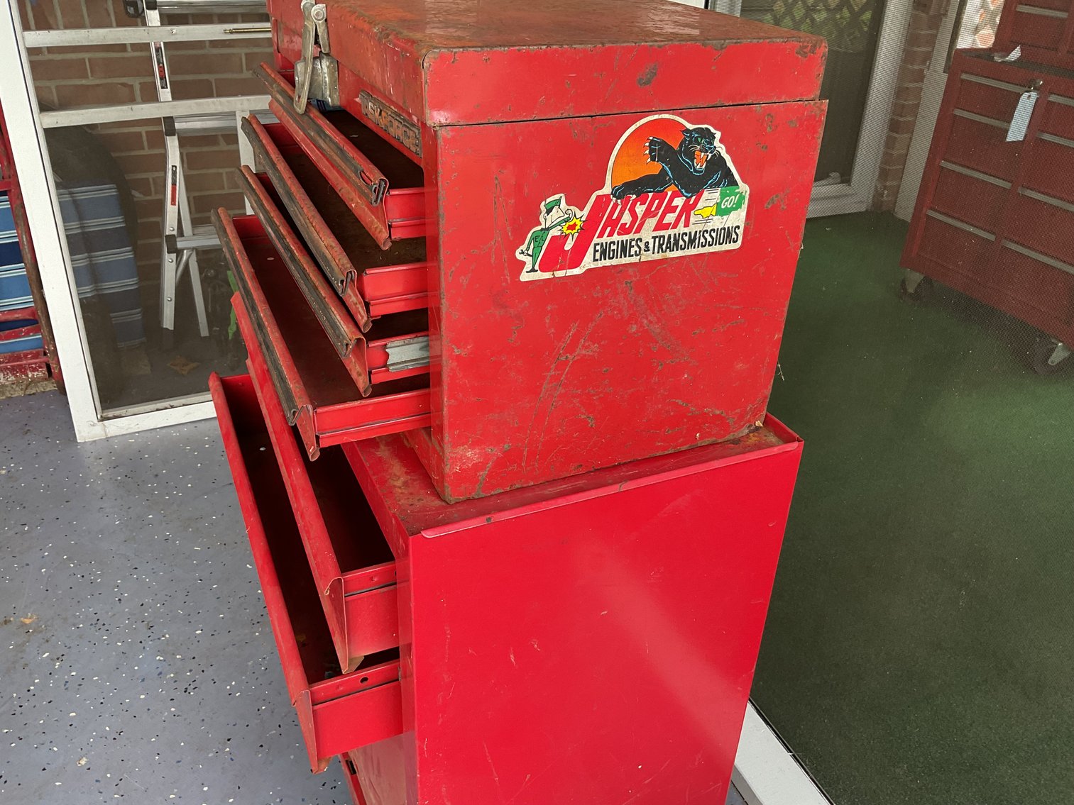 Image for Task Force Upright Rolling Tool Box