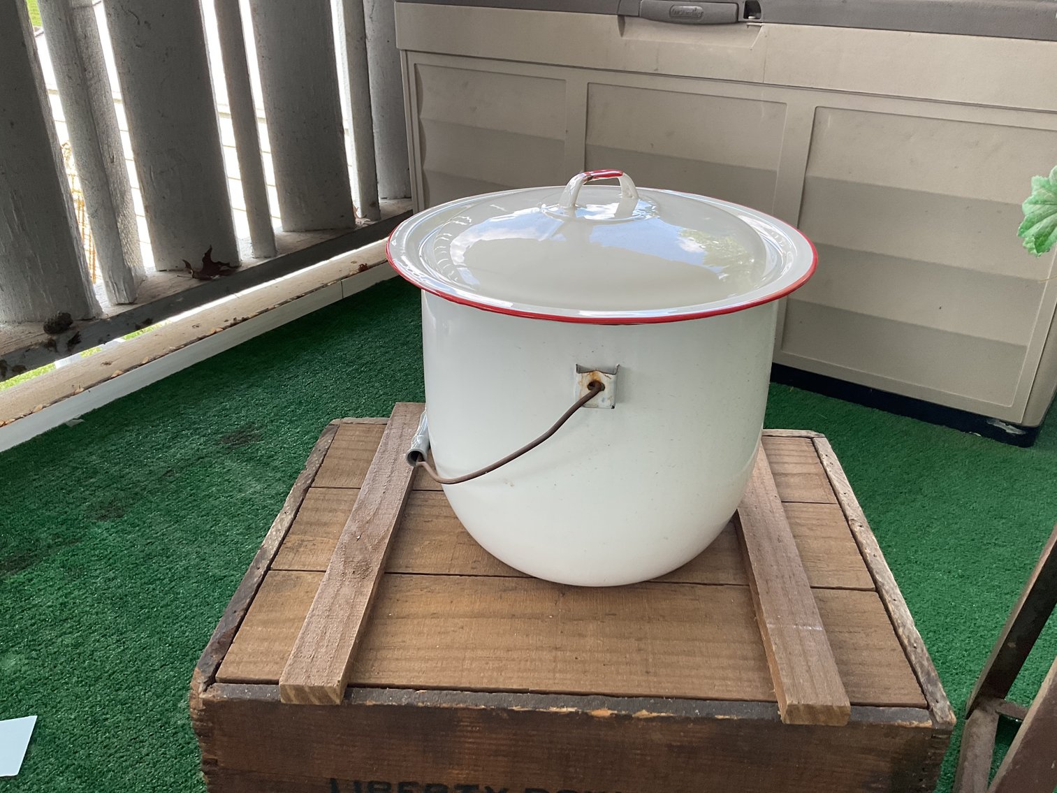 Image for Dynamite Box, Slop Jar, & Metal Stool