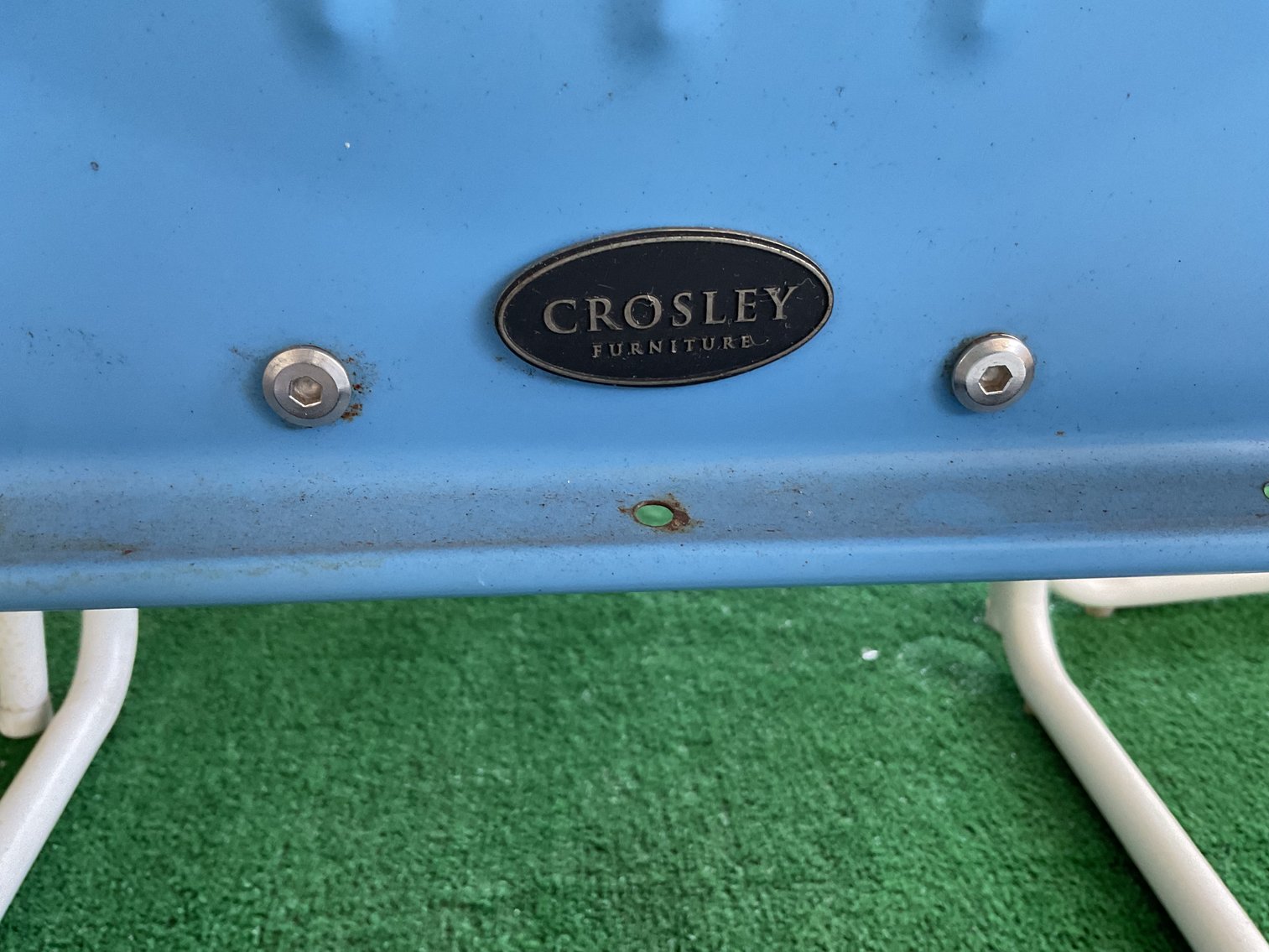 Image for Crosley Metal Table and Chairs - Vintage Style