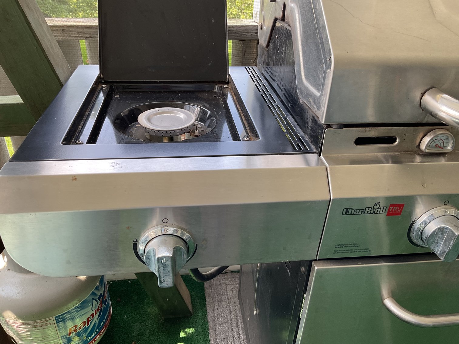 Image for CharBroil Large Stainless Steel Grill