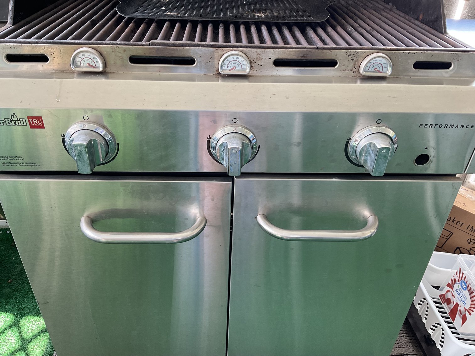 Image for CharBroil Large Stainless Steel Grill