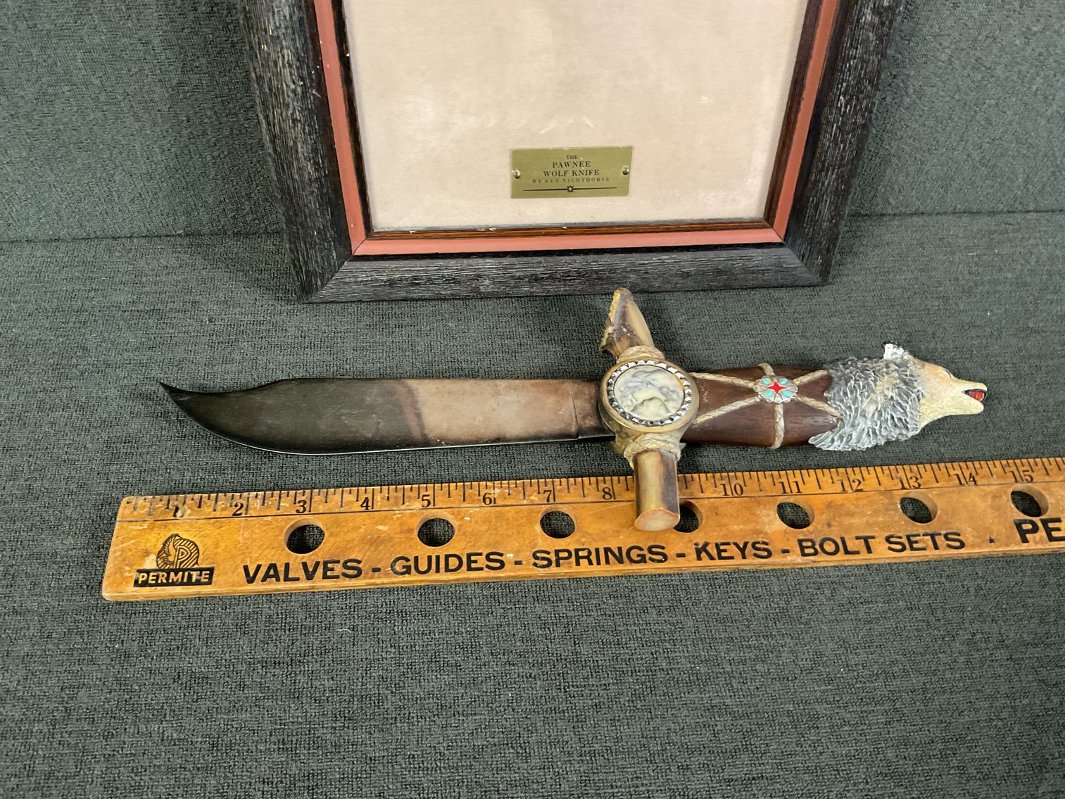 Image for Pawnee Wolf Knife by Ben Nighthorse