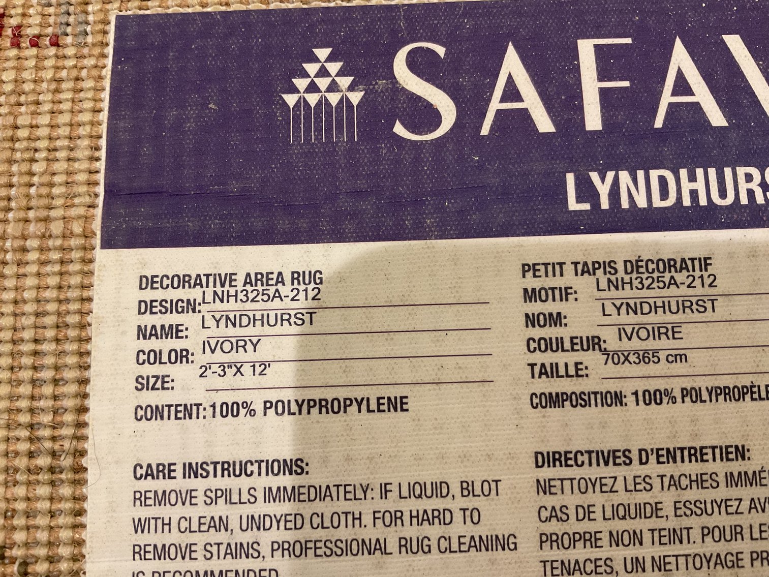 Image for Runner Rug