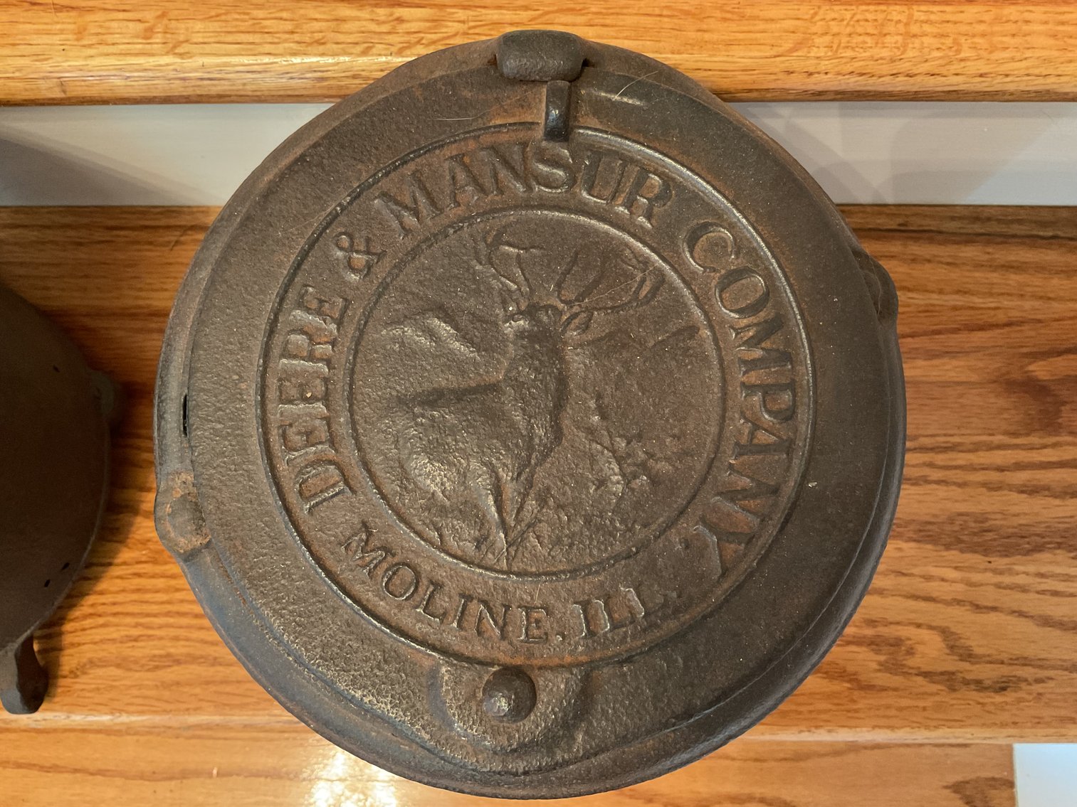 Image for Cast Iron Canisters from Deere Mansur Corn Planter