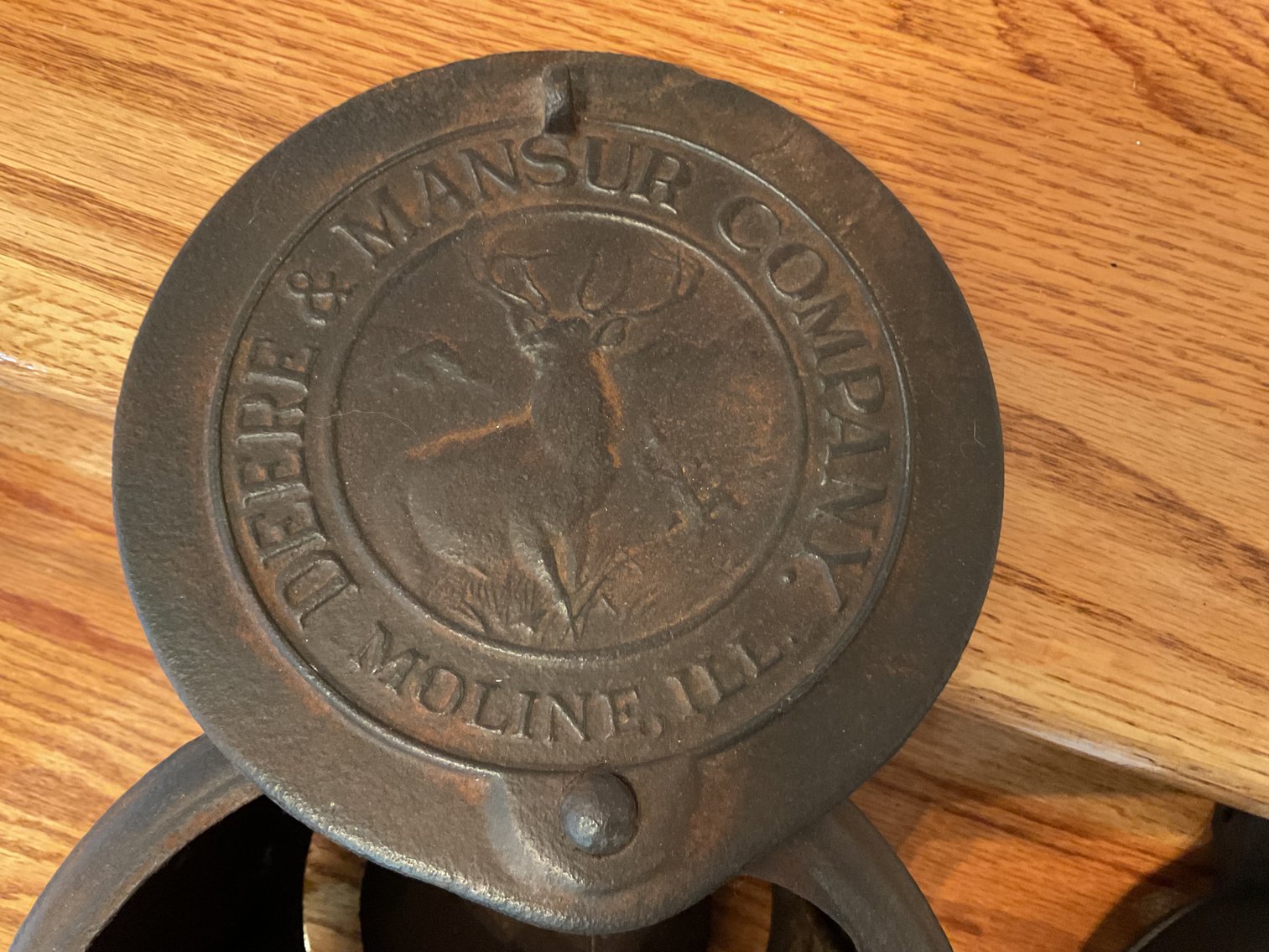 Image for Cast Iron Canisters from Deere Mansur Corn Planter