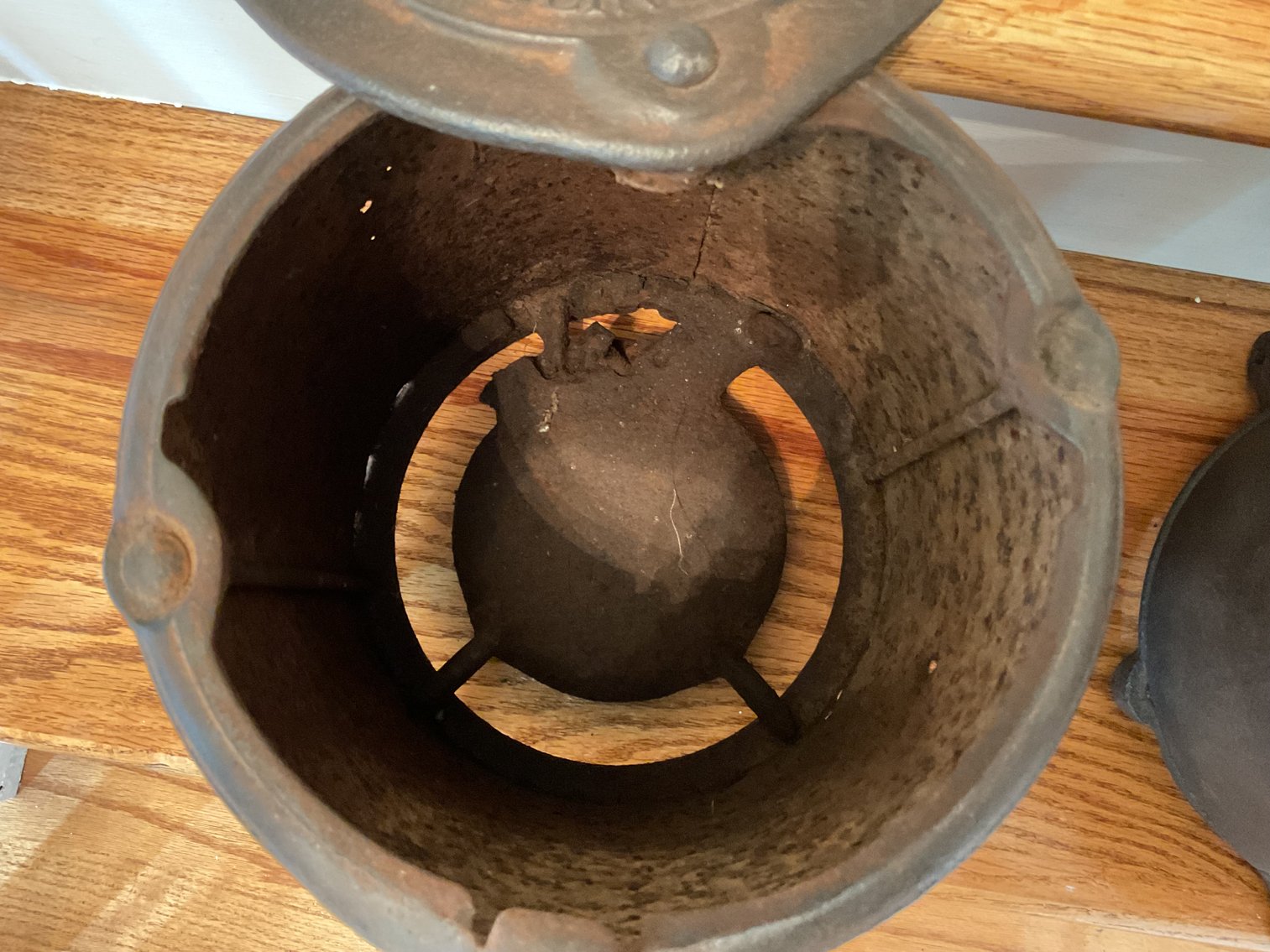 Image for Cast Iron Canisters from Deere Mansur Corn Planter