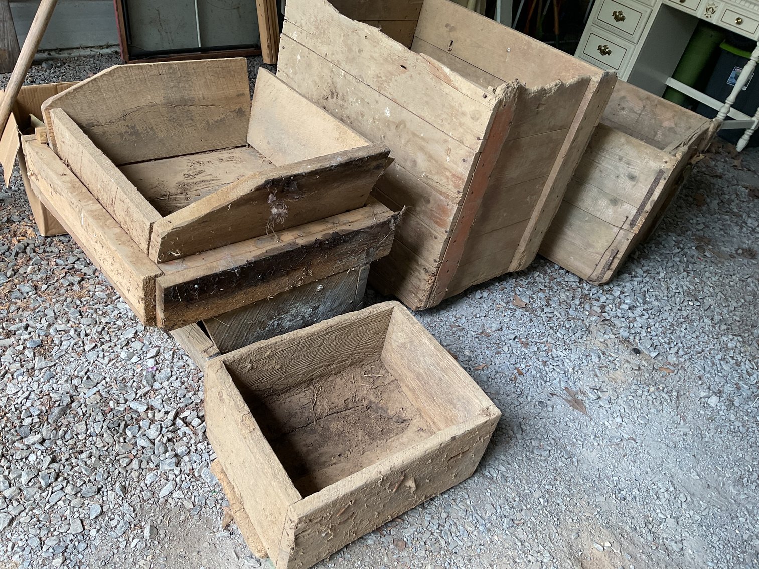Image for Five Large Wooden Boxes