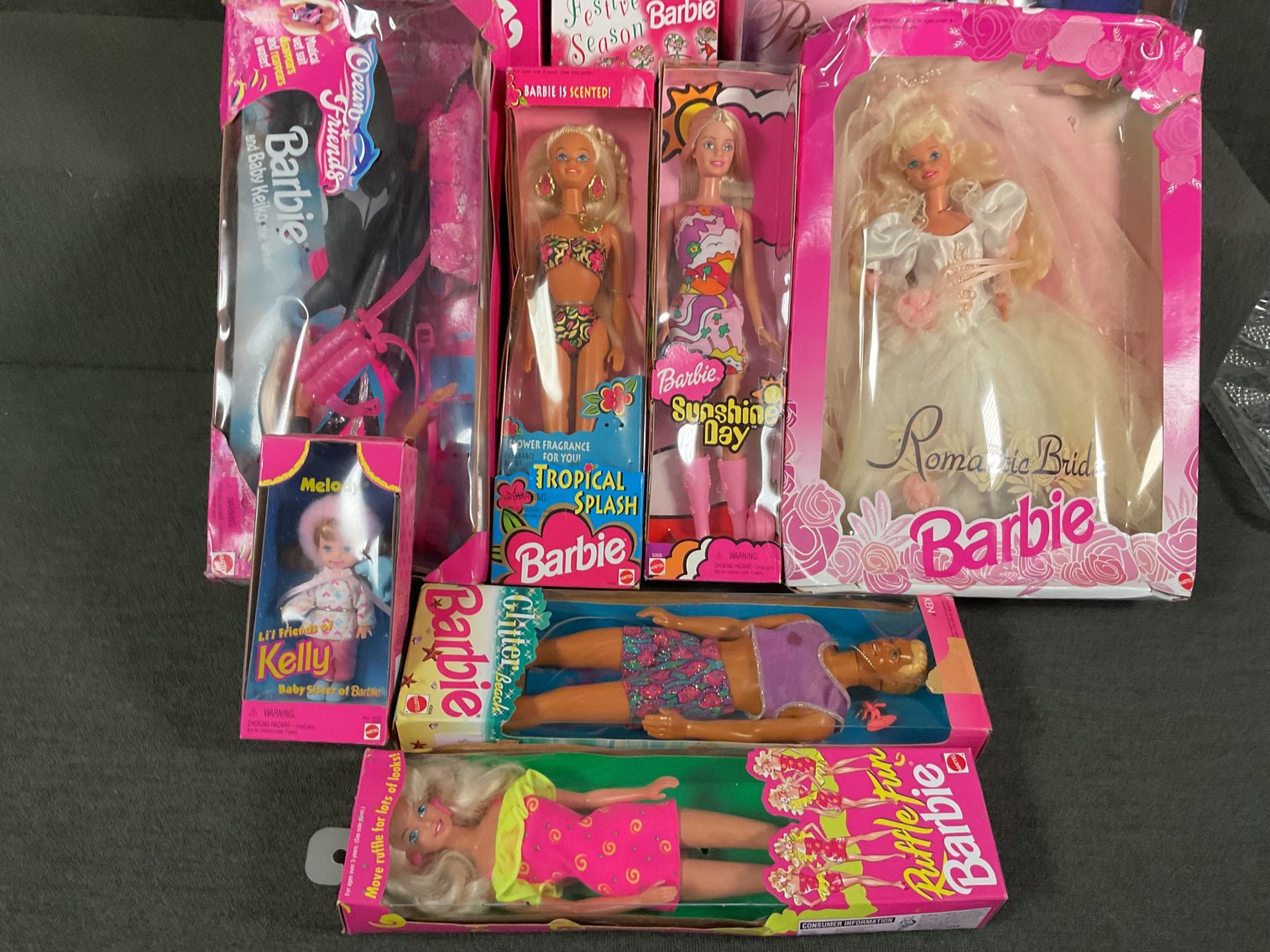 Image for Tote of Barbie Dolls