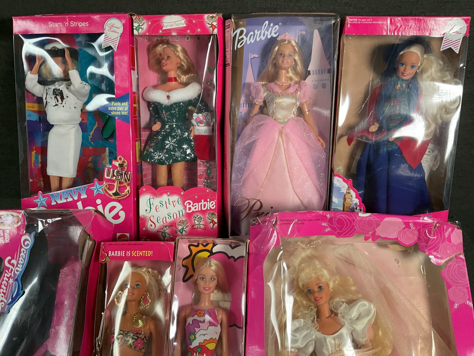 Image for Tote of Barbie Dolls