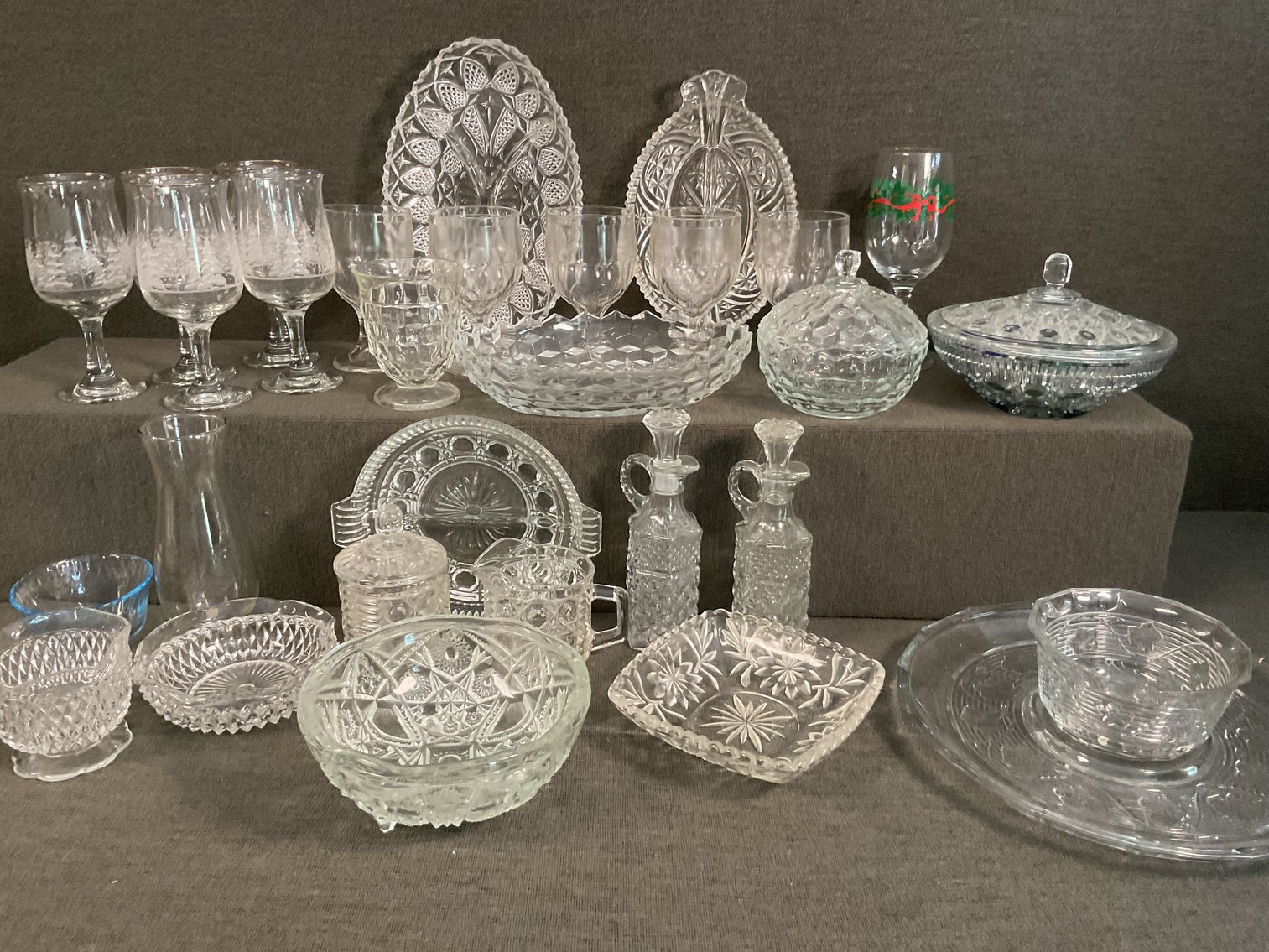 Image for Large Lot of Clear Glass