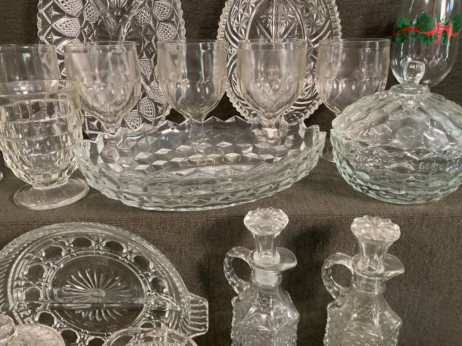 Image for Large Lot of Clear Glass