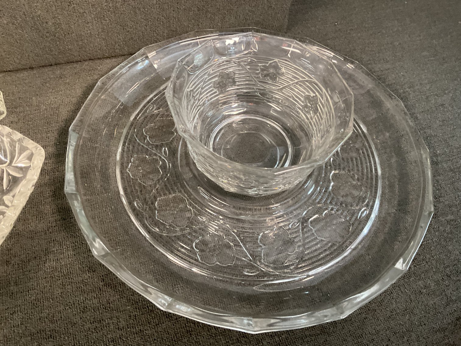 Image for Large Lot of Clear Glass