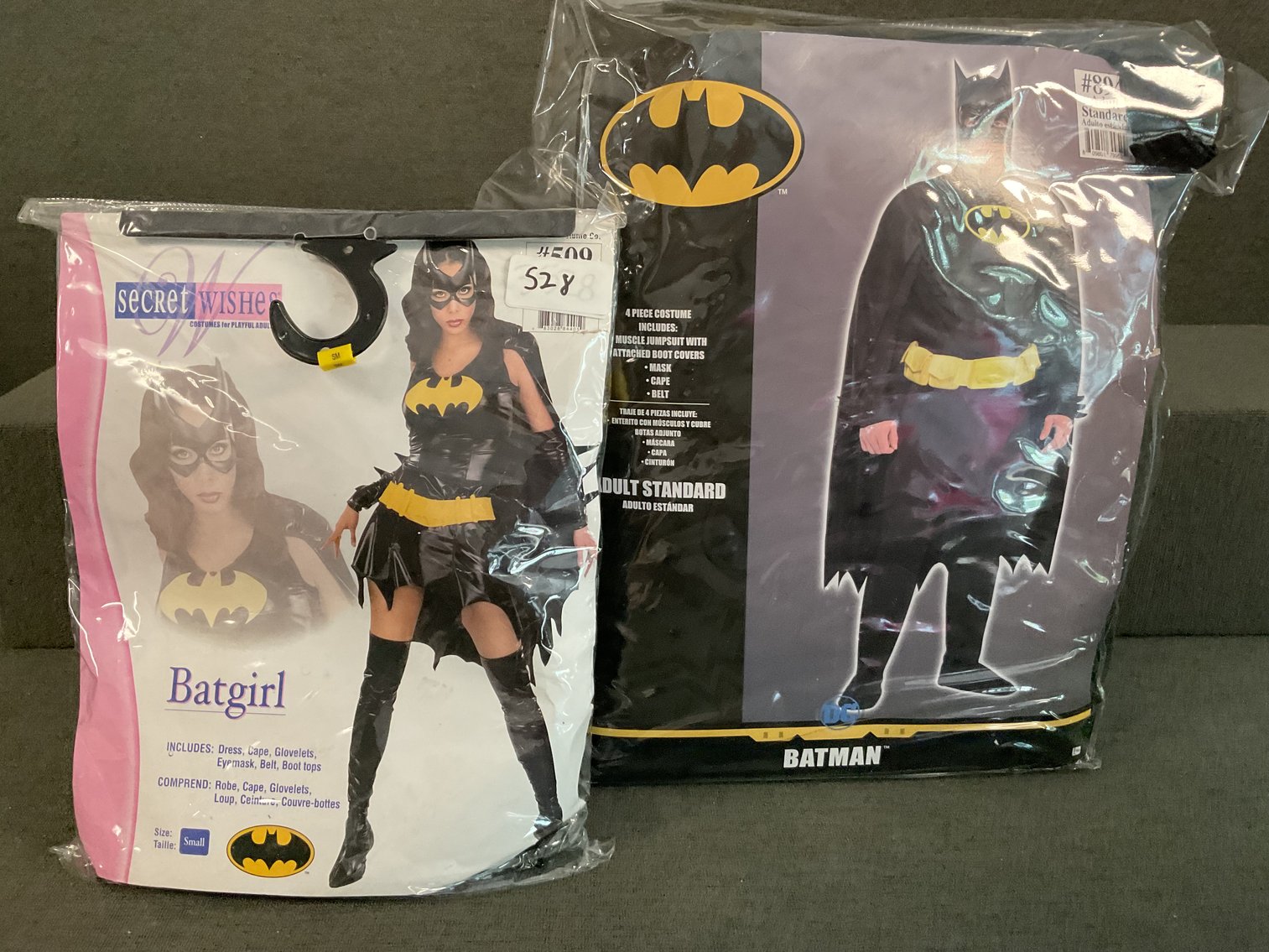 Image for Batman and Batgirl Costumes - Adult