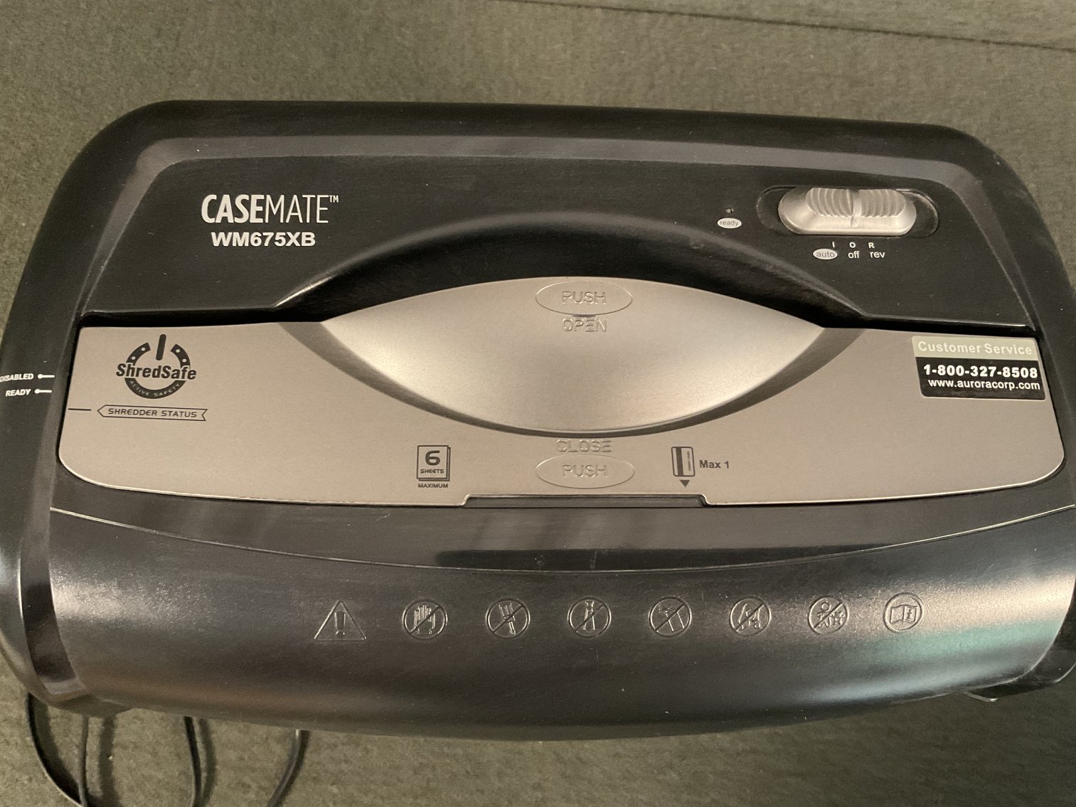 Image for CaseMate Paper Shredder