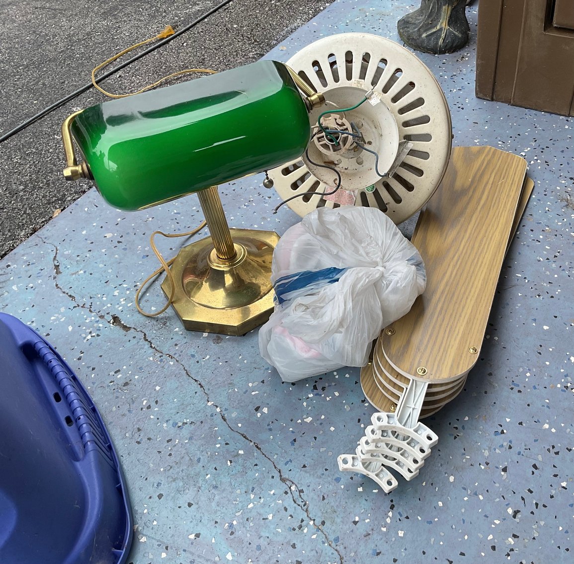 Image for Ceiling Fan and Desk Lamp