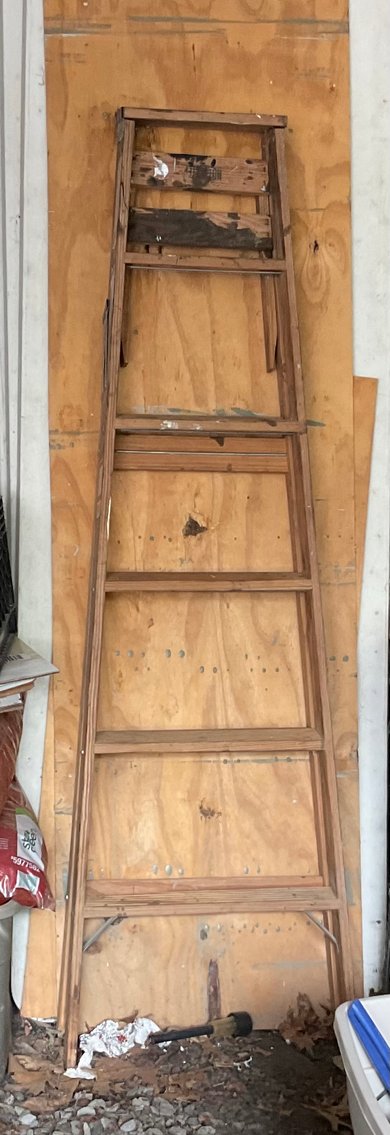 Image for Davidson 6’ Wooden Step Ladder