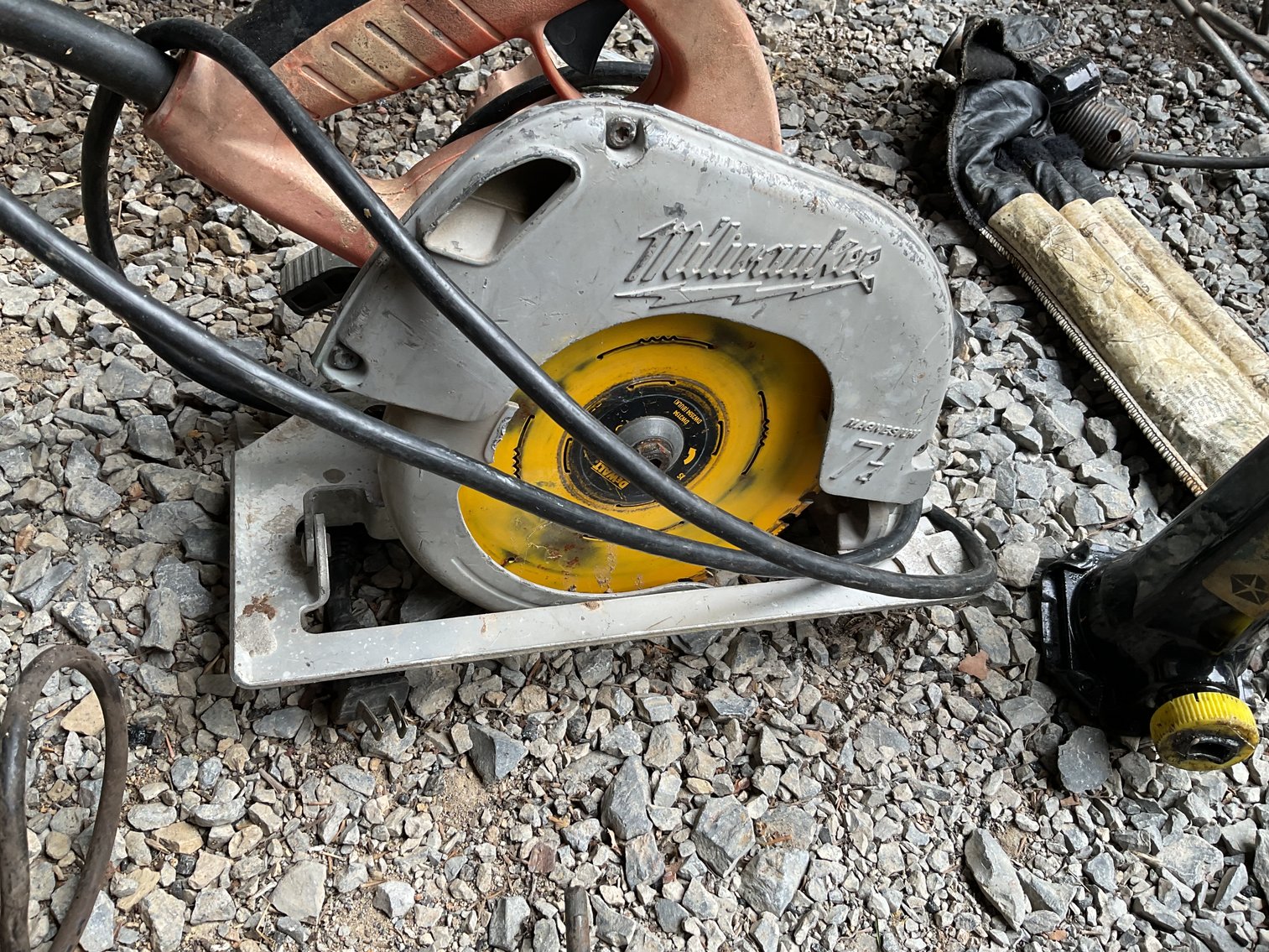 Image for Older Power Tools & Bottle Jack