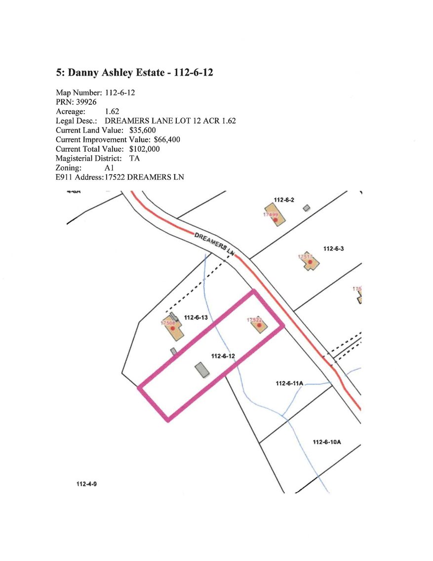 Image for JS5 - 17522 Dreamers Lane, Glade Spring, 1.62 acres +/-