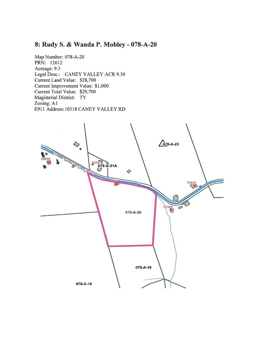 Image for JS8 - 10318 Caney Valley Road, Bristol, 9,3 acres +/-