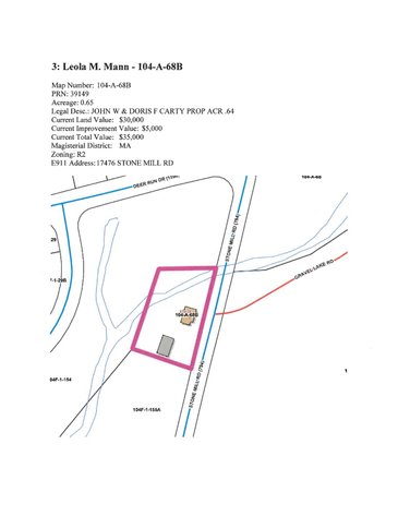 Image for NOTICE OF PUBLIC AUCTION SPECIAL COMMISSIONER'S SALE OF REAL ESTATE CO OF WASHINGTON, VA