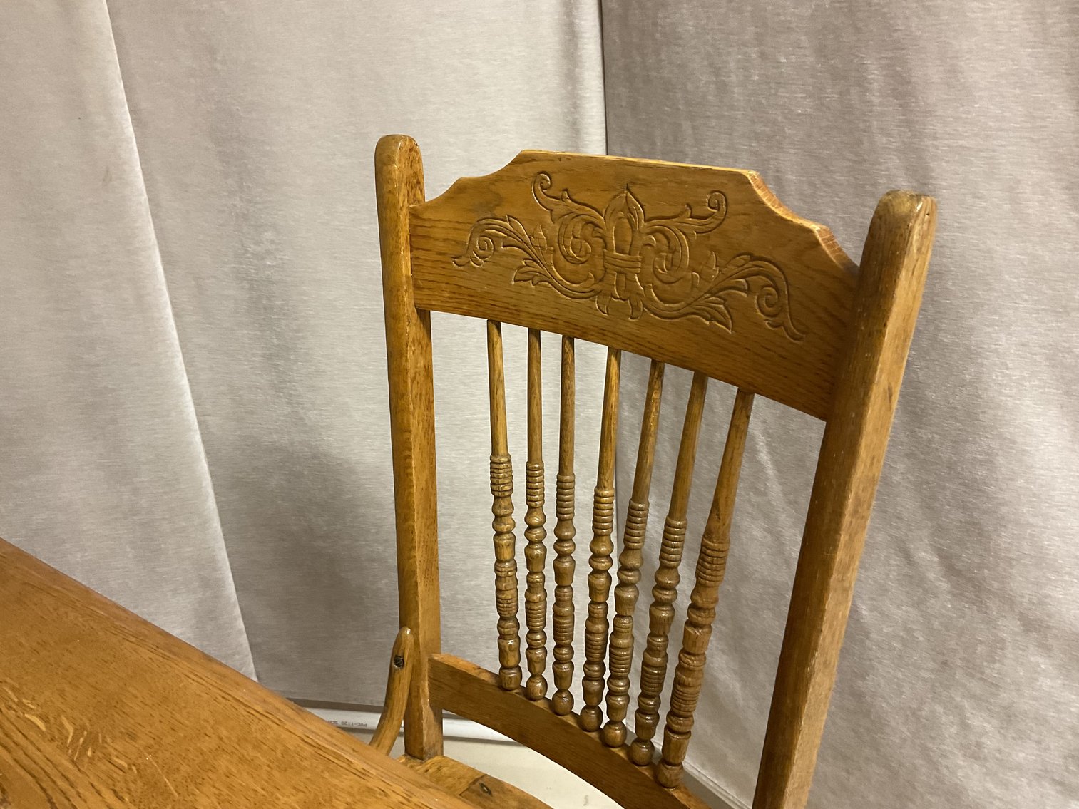 Image for Oak Dining Table with 8 Chairs