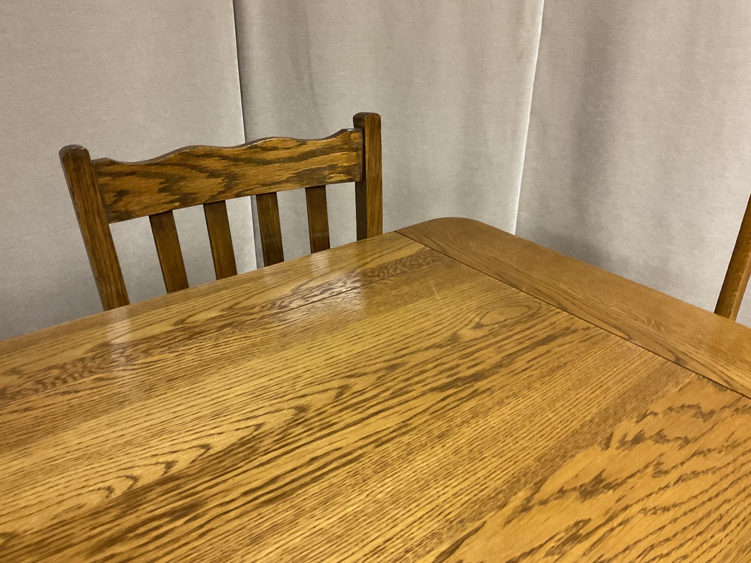 Image for Oak Dining Table with 8 Chairs