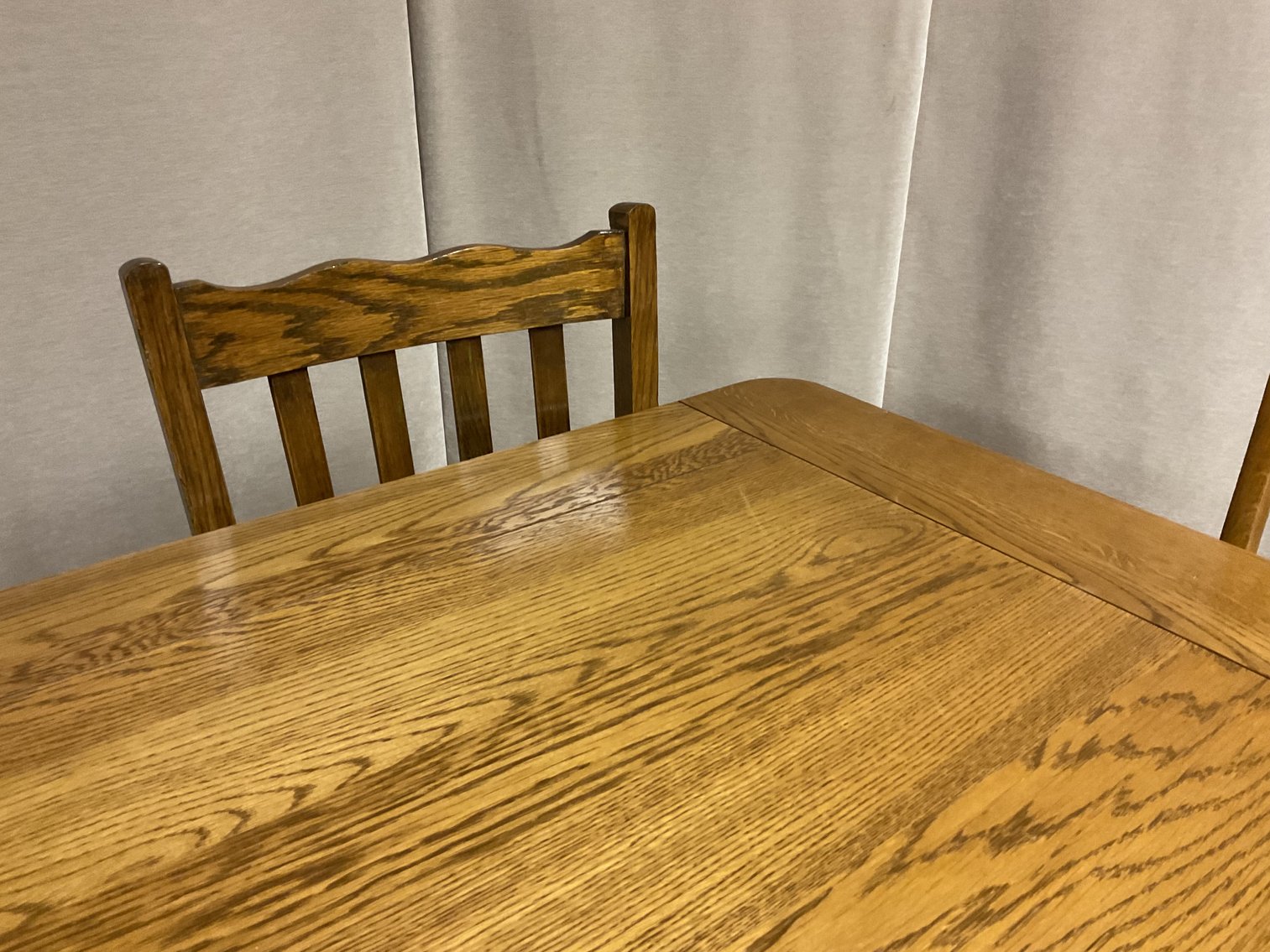 Image for Oak Dining Table with 8 Chairs