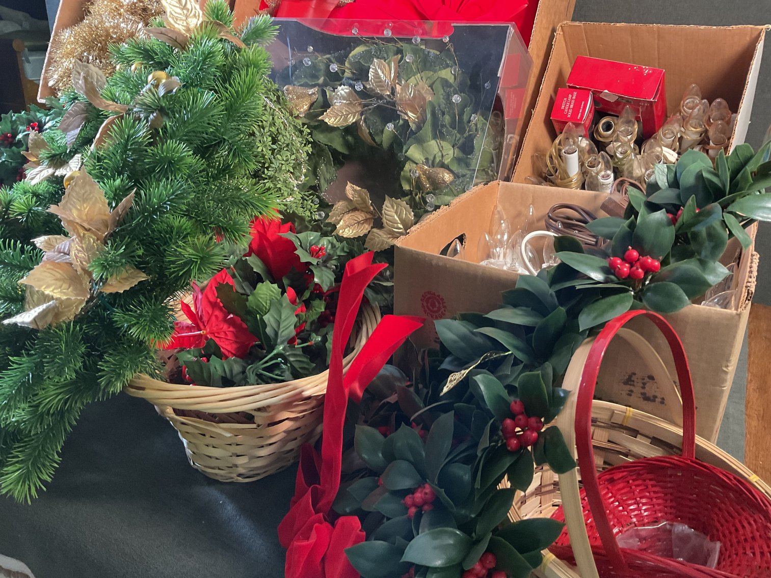 Image for Large Lot of Christmas Decorations