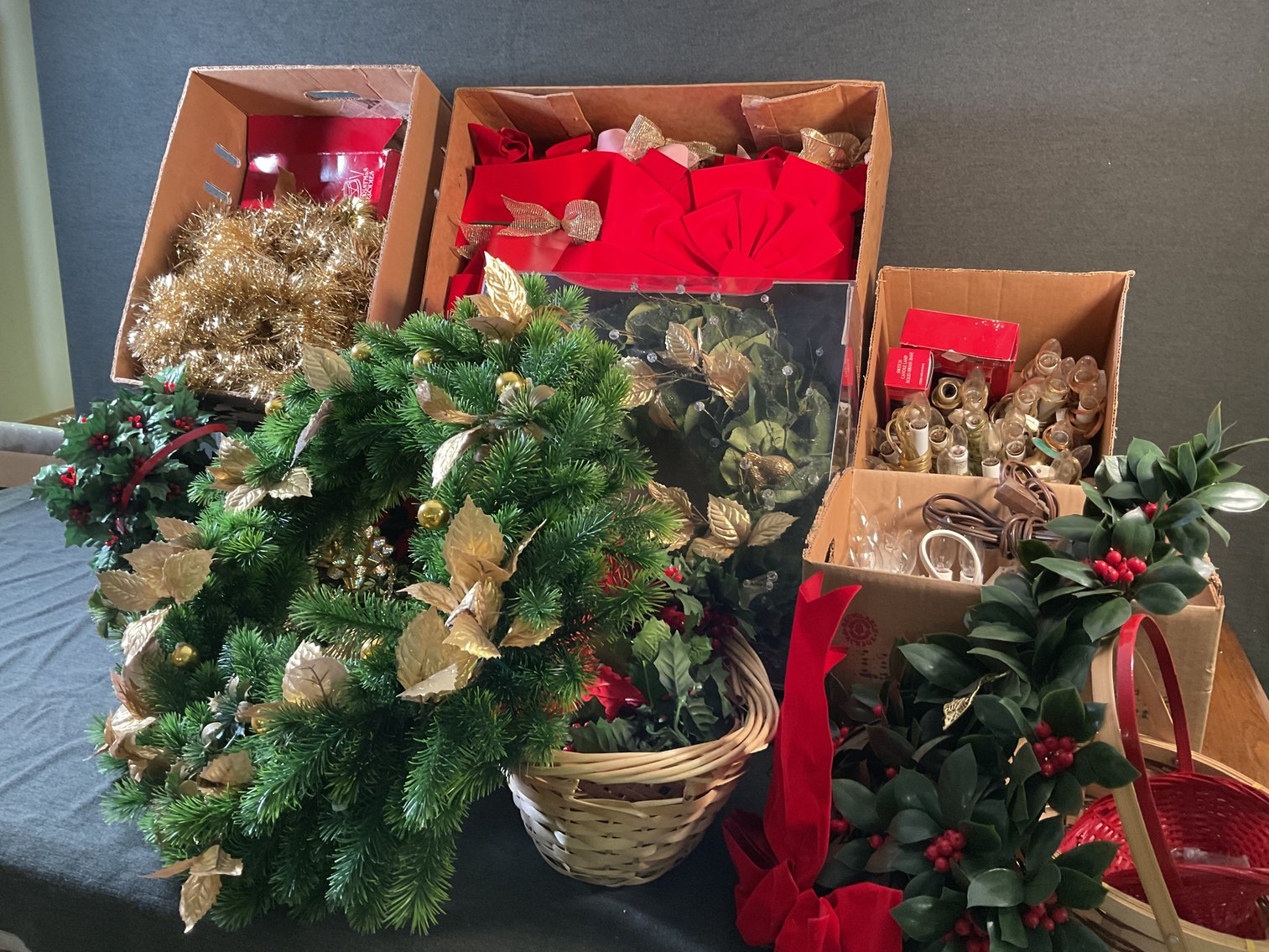 Image for Large Lot of Christmas Decorations