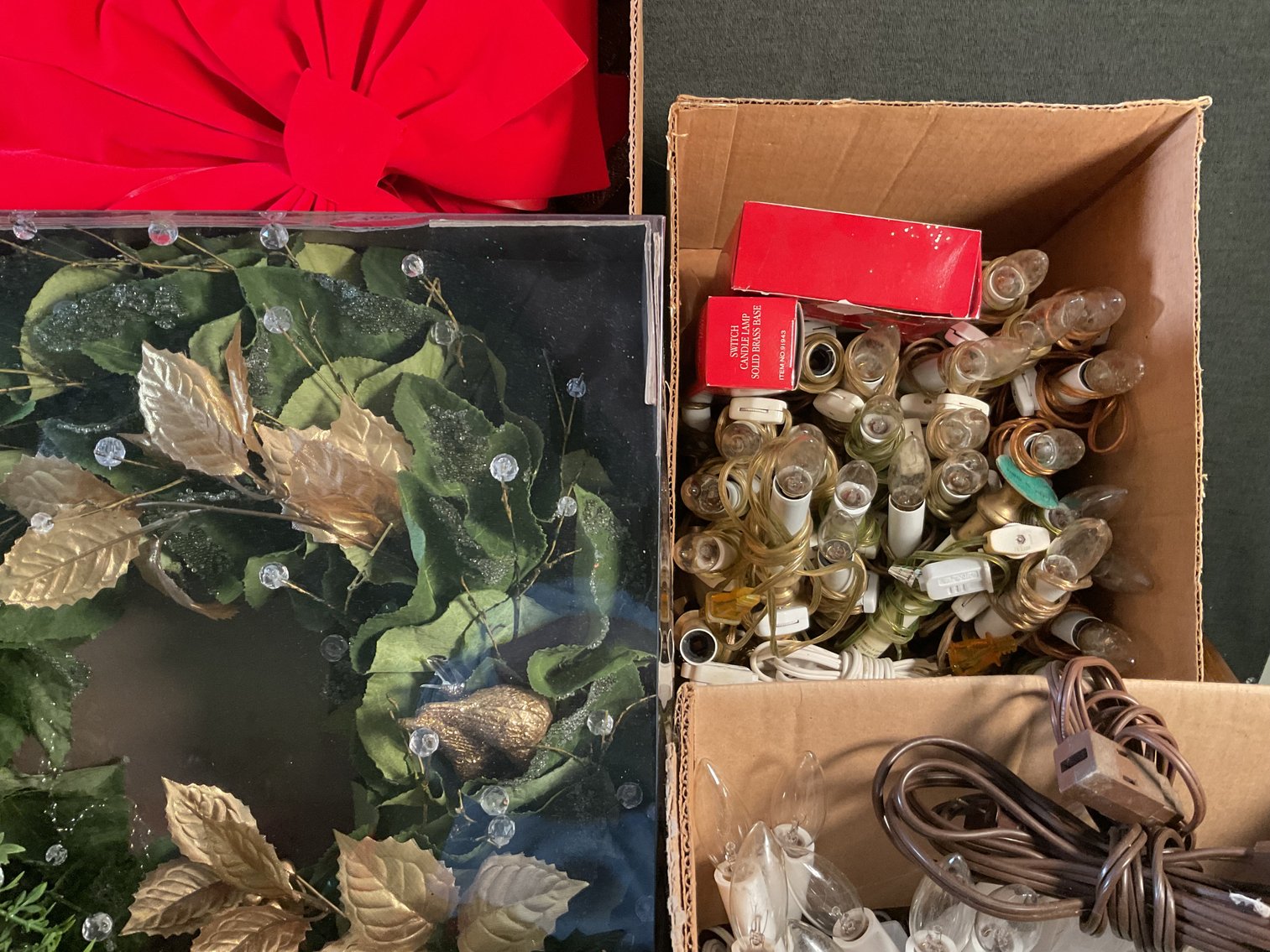 Image for Large Lot of Christmas Decorations