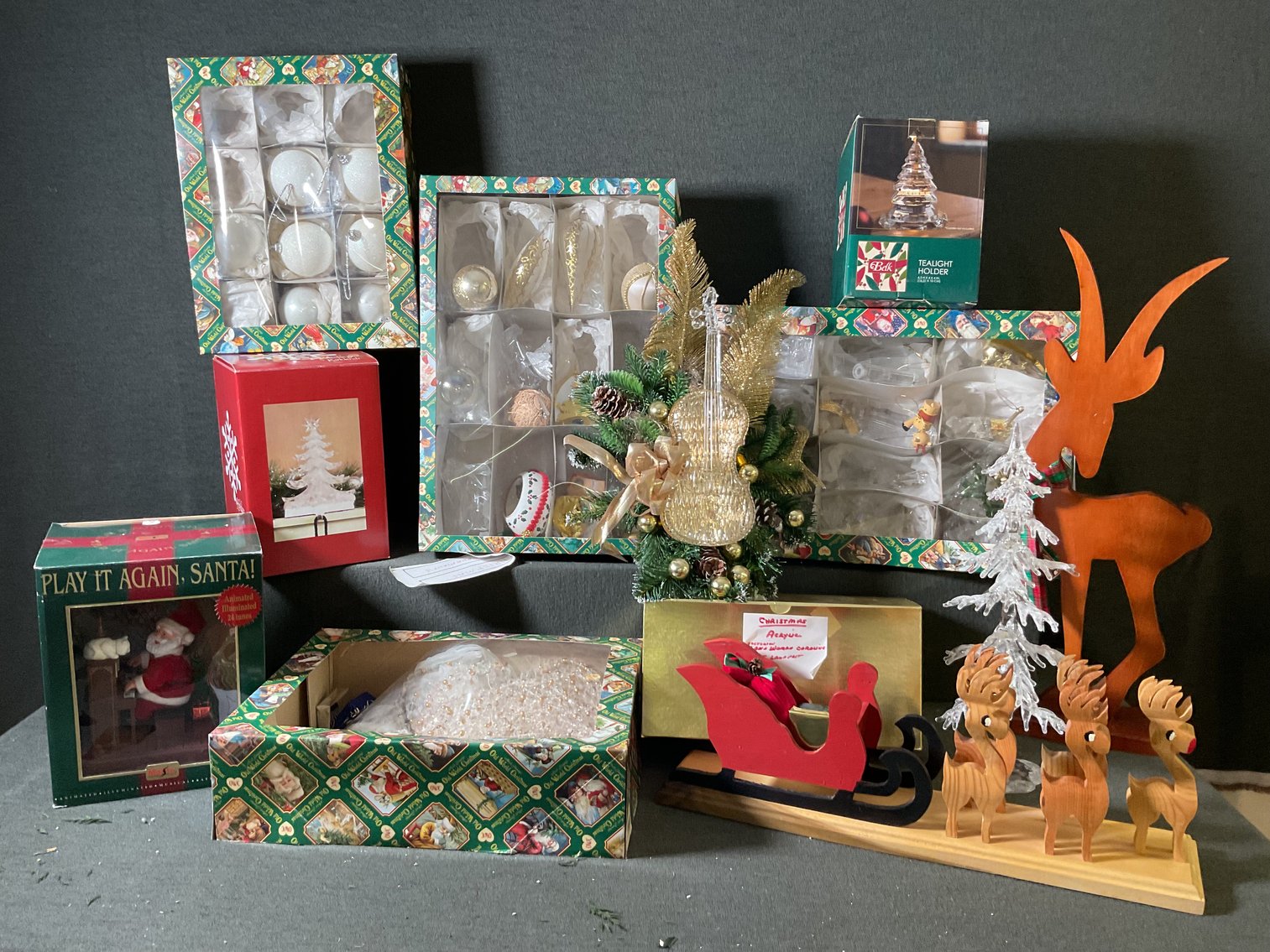 Image for Large Lot of Christmas Decorations