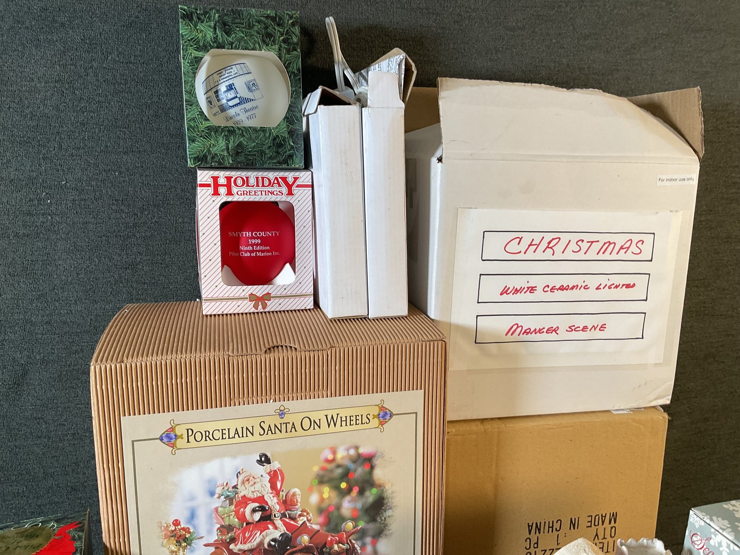 Image for Large Lot of Christmas Decorations