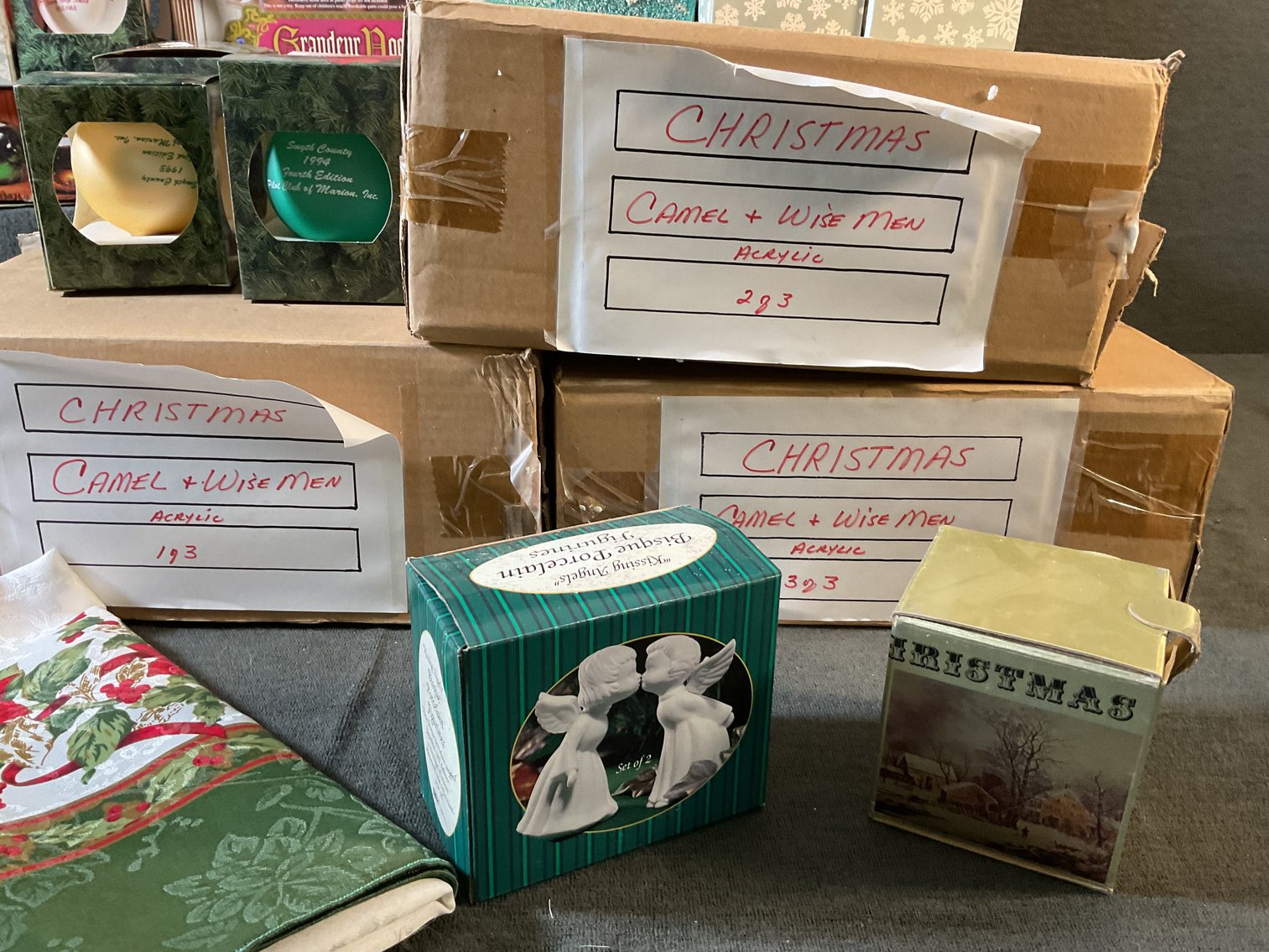 Image for Large Lot of Christmas Decorations