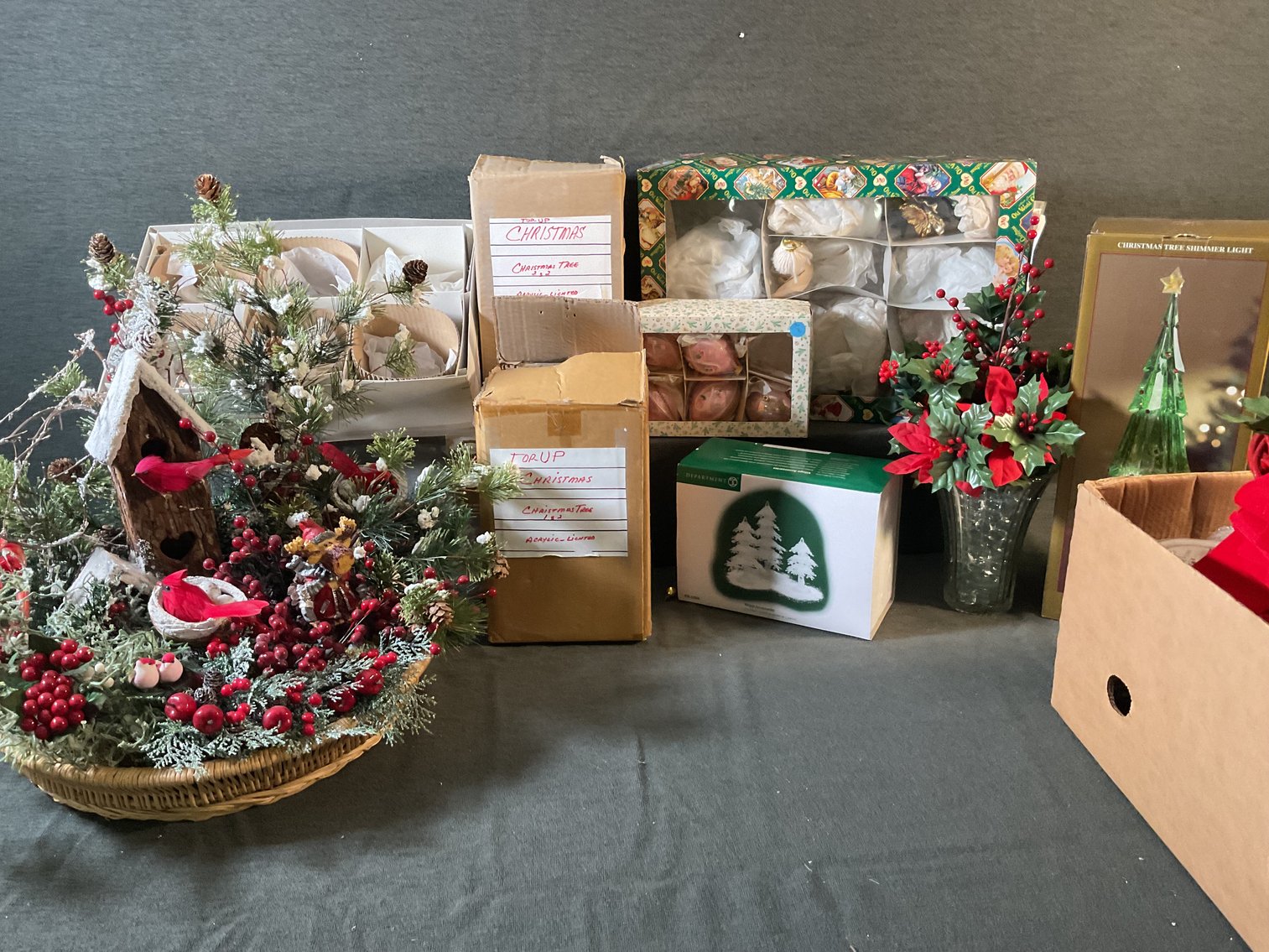 Image for Large Lot of Christmas Decorations