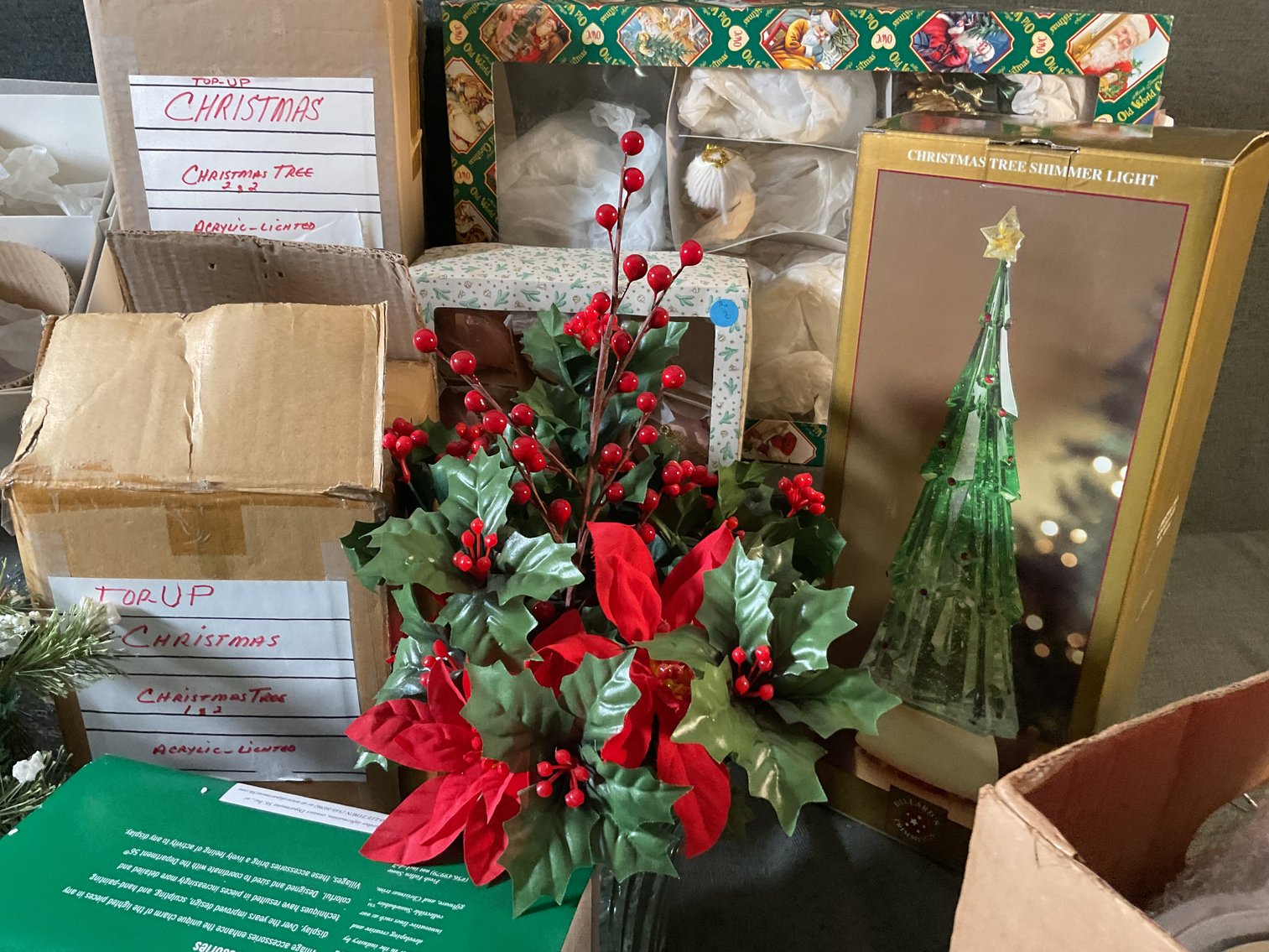 Image for Large Lot of Christmas Decorations