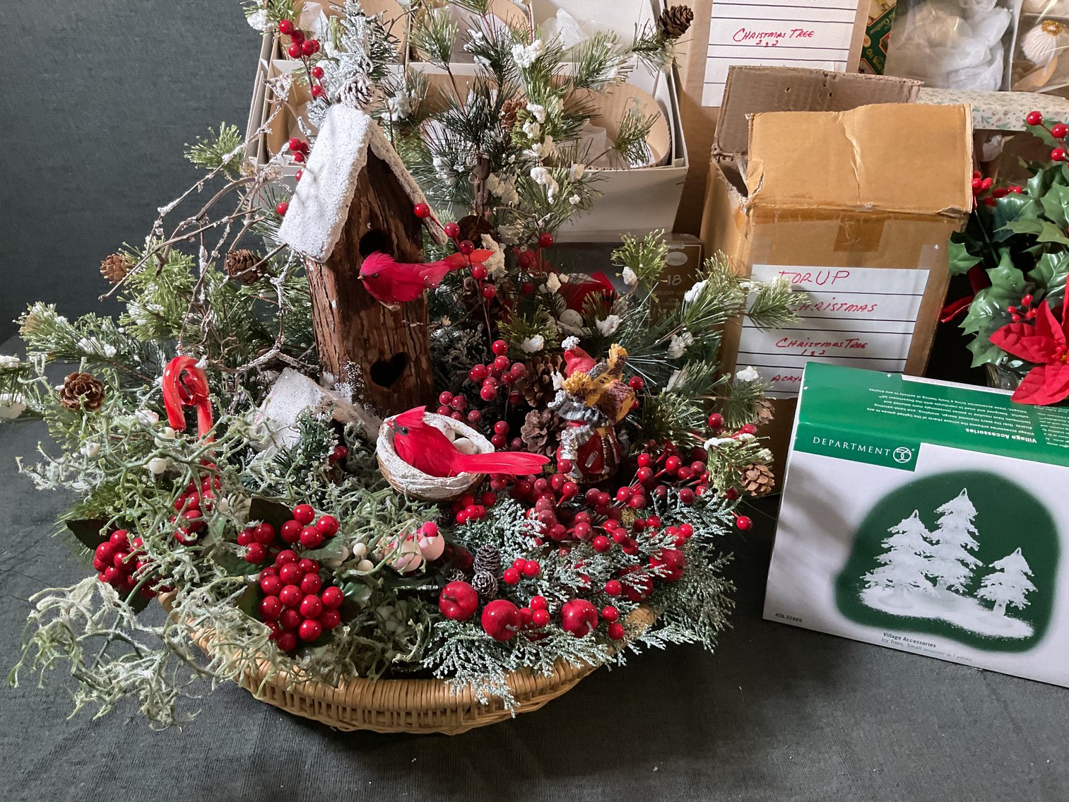 Image for Large Lot of Christmas Decorations