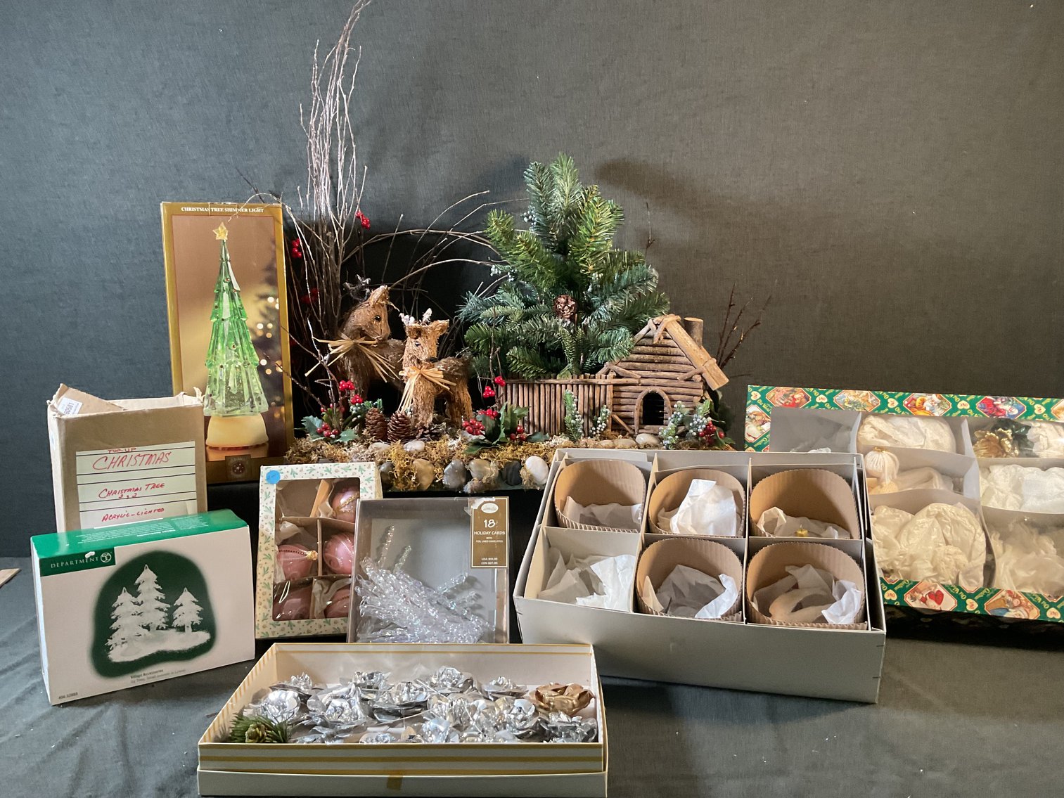 Image for Large Lot of Christmas Decorations