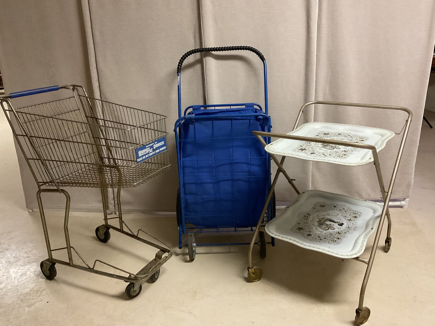 Image for Grocery Cart, Tea Cart and More