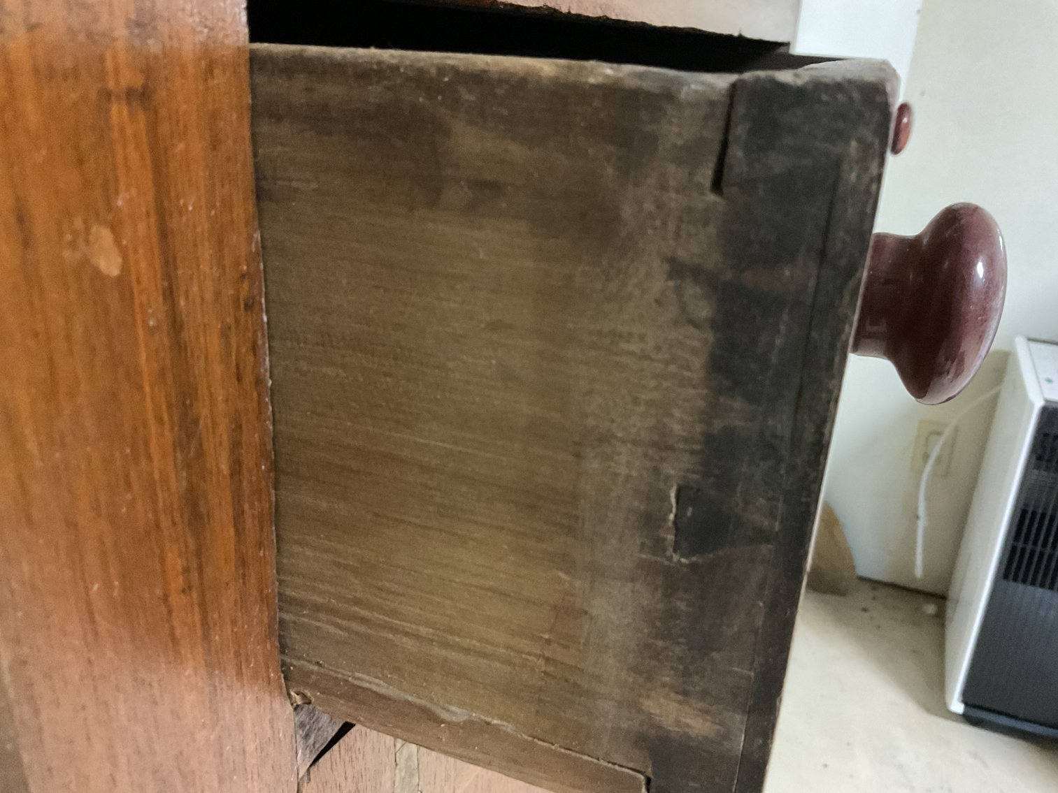 Image for Walnut Step Back Cupboard - Antique